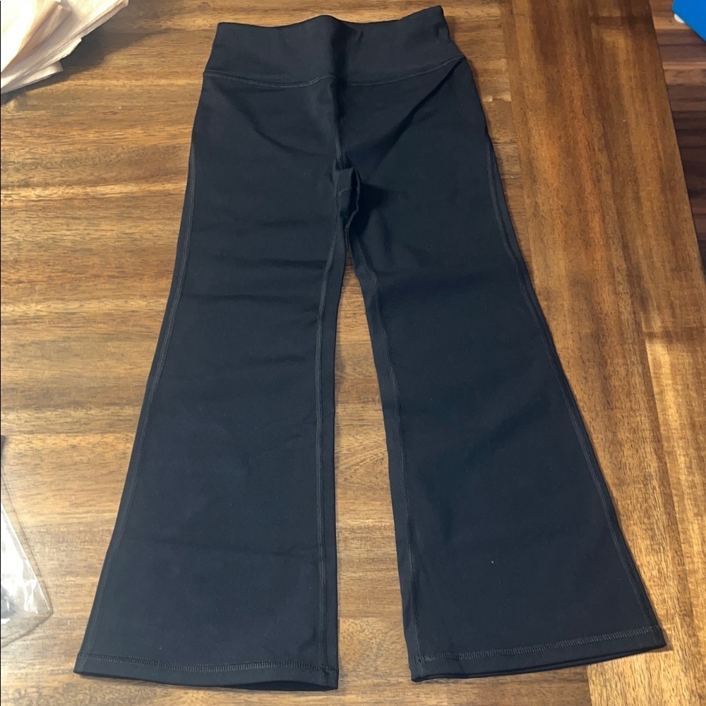 New All about Pants 4T Kids Black Flared Bottoms